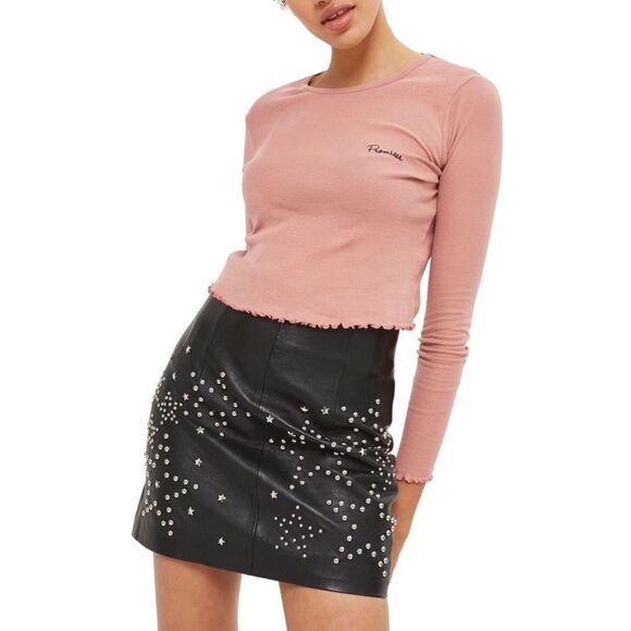 ✨ TOPSHOP
Promises Lettuce Edge Tee✨ - Picture 1 of 5